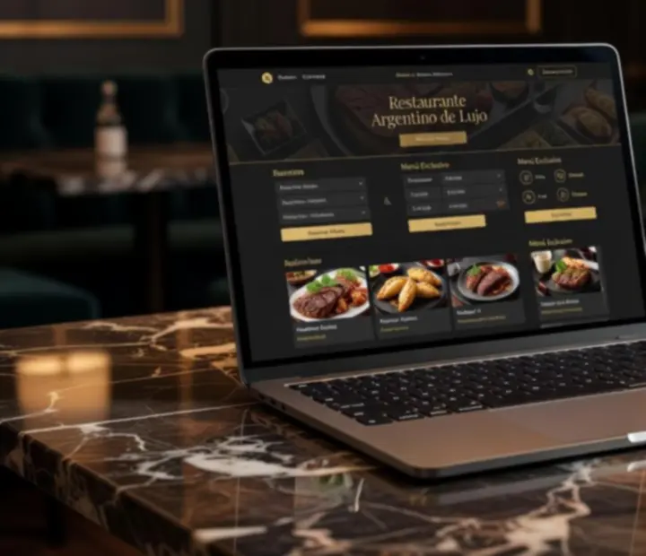 Manos reservando un evento de poker gourmet desde un dispositivo móvil